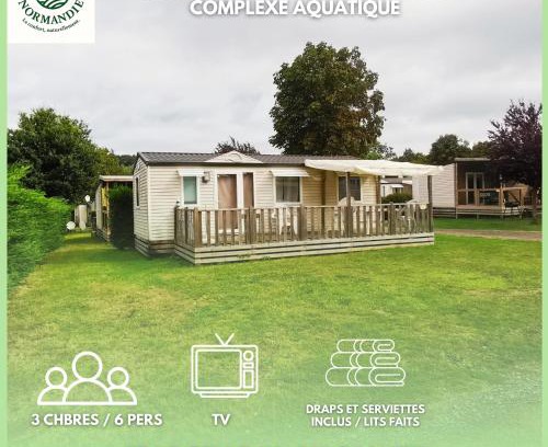 Houlgate Complejo | Houlgate-420- Mobilhome cosy 3 chambres 6 personnes Camping 5 étoiles