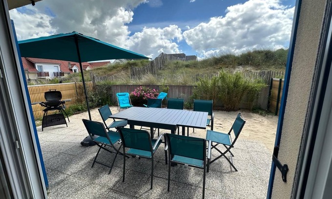 Quend Casa | House 1 minute from the beach. Peaceful and fully equipped. Outdoor space.