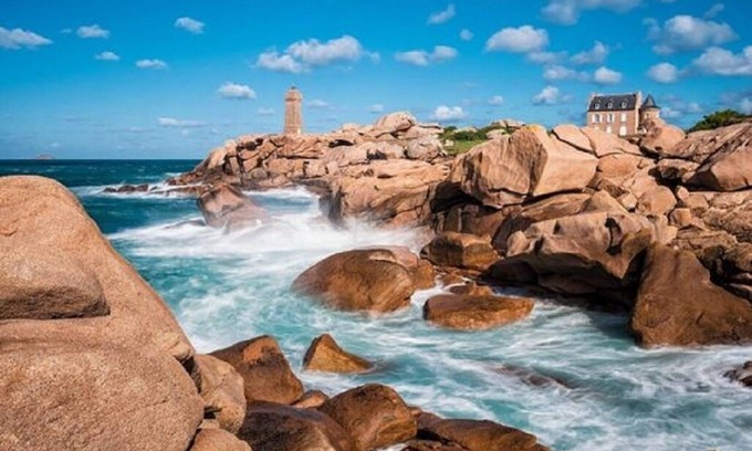 Trevou-Treguignec Casa | House 2-4 people 5 minutes from the beach on foot - sea view!