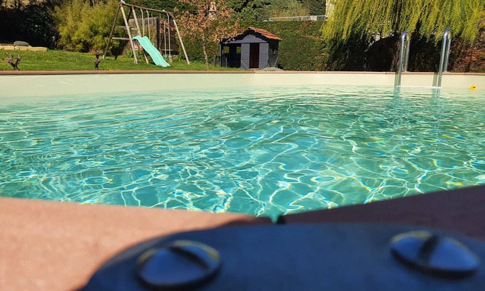 Lagorce Cabaña | casa 2- 6 personas en la granja, calma, comodidad