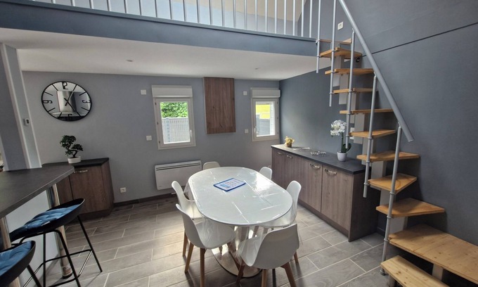 Veulettes-sur-Mer Casa | House 3★, Les 4 As, exceptional setting 800 m from the sea, sleeps 6.