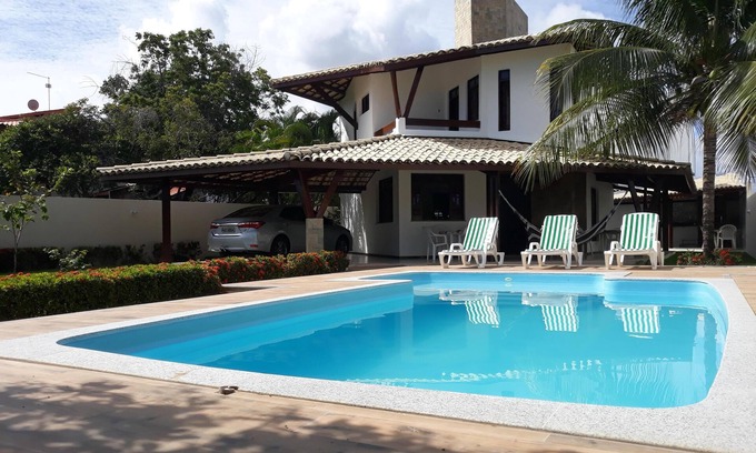 Centro Casa | HOUSE 4 SUITES, DEPENDENCE, POOL, BALCONIES, GARAGE AND BARBECUE