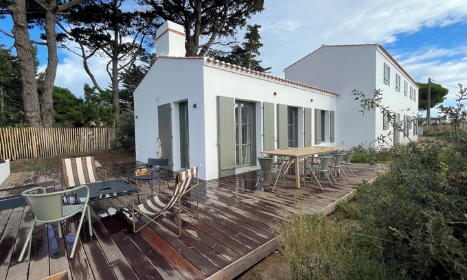 Noirmoutier-en-l'Ile Casa | House 5 minutes from Luzeronde beach