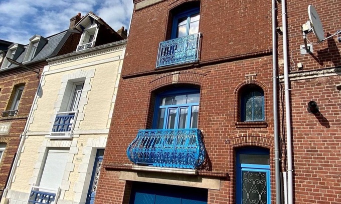 Mers-les-Bains Casa | House 5 minutes from the beach, terrace & private garage.