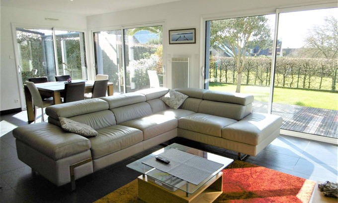Saint-Jacques Casa | Casa 5 piezas para 8 personas con jardín cerrado cerca del mar.