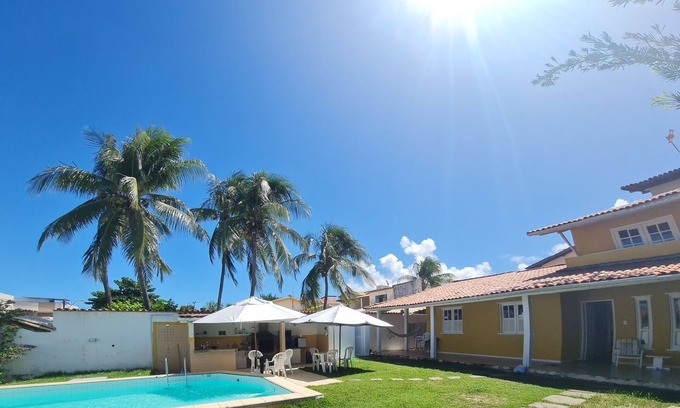Jardim Aeroporto Casa | House 500mts from Vilas beach 5/4 with pool