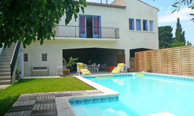 Talairan Casa | Casa 7 personas clasificadas 3 * gran piscina en corbieres