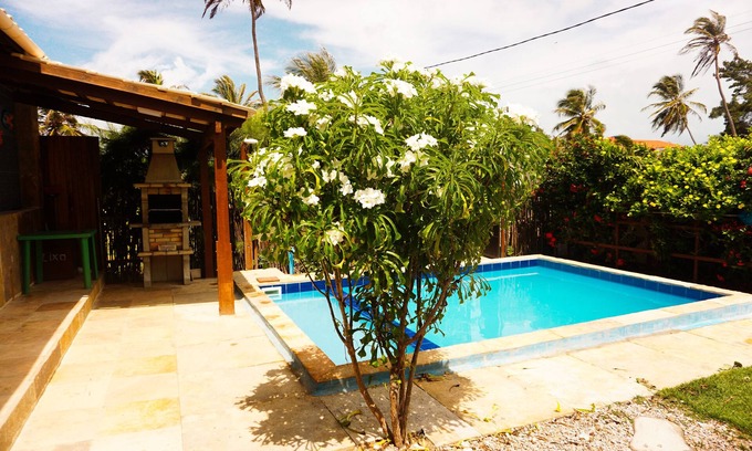 Aguas Belas Casa | Casa azul alta calidad con wifi en Aguas Belas Caponga