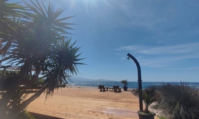 Cargese Casa | Villa Cargèse- pies maravillosa de mesa en el sur de Córcega-agua