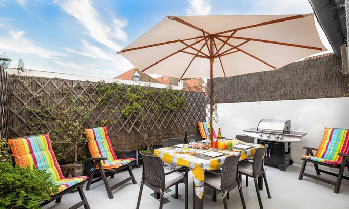 Carcassonne Casa | "Les Terrasses Du Midi" - Garaje + Aire acondicionado + WiFi