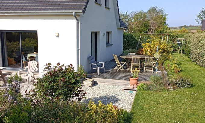 Quiberville Casa | Casa confortable 300m de la playa