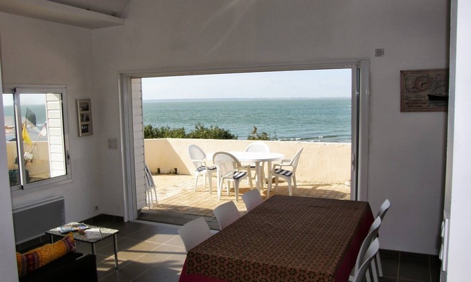 La Plaine-sur-Mer Casa | CASA CON VISTA AL MAR 180 °, 3 DORMITORIOS, luz renovada