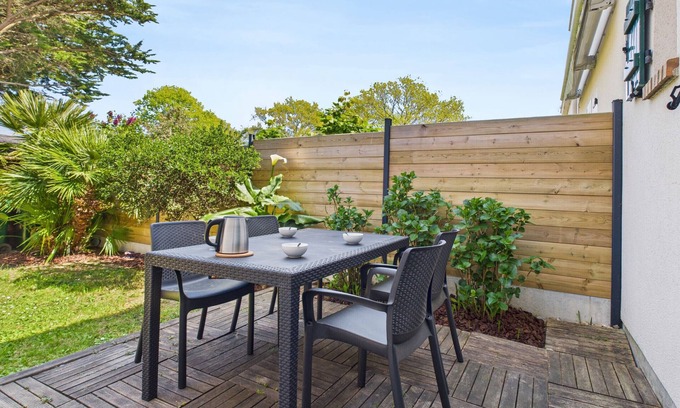 Piriac-sur-Mer Chalet De Esquí | Casa para 4 con jardín, a 500 m de la playa