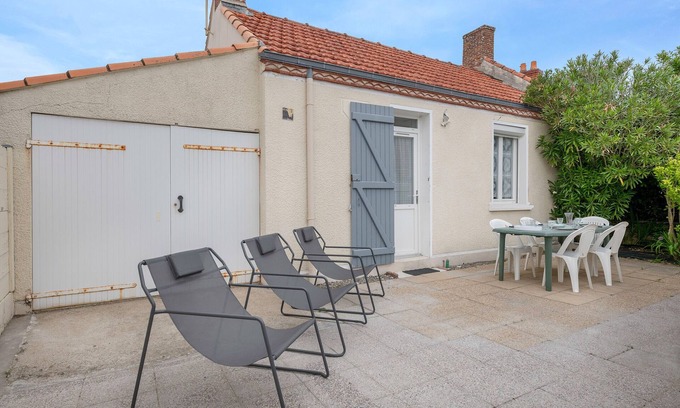 La Bernerie-en-Retz Chalet De Esquí | Casa para 5 personas, a 350m de la playa.