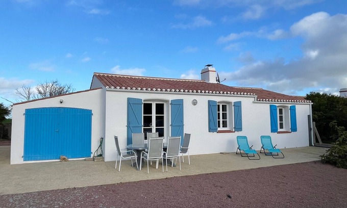 Barbatre Casa | Casa para 5 en Noirmoutier, cerca de la playa