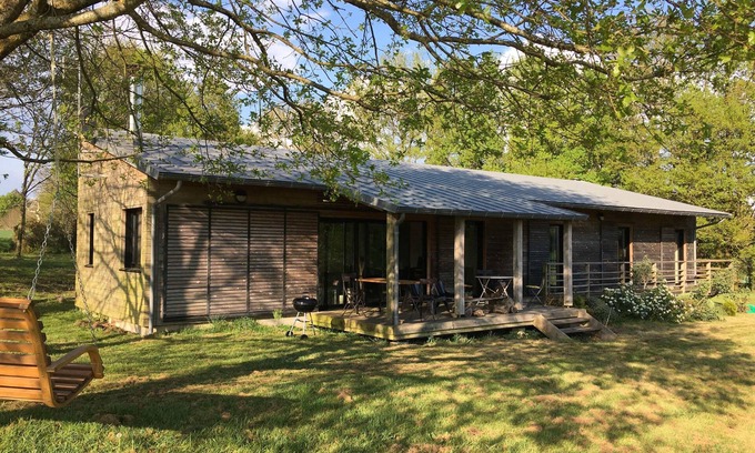 Pluherlin Casa | Morbihan, casa para 6 personas, gran parcela, tranquilo, hermoso campo, el mar a 30 km