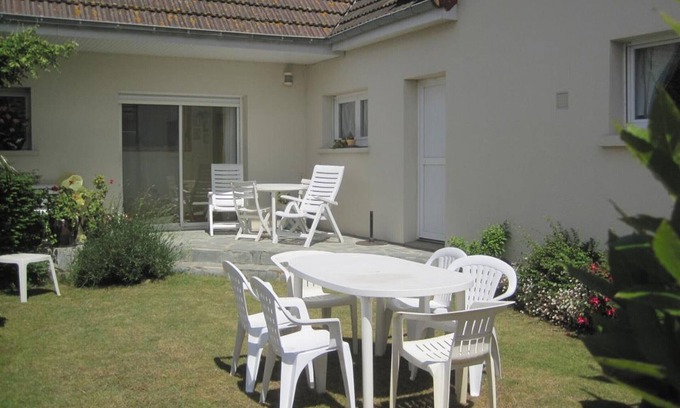 Saint-Marcouf Cabaña | Casa para 6 pers con jardín privado, cerca del mar