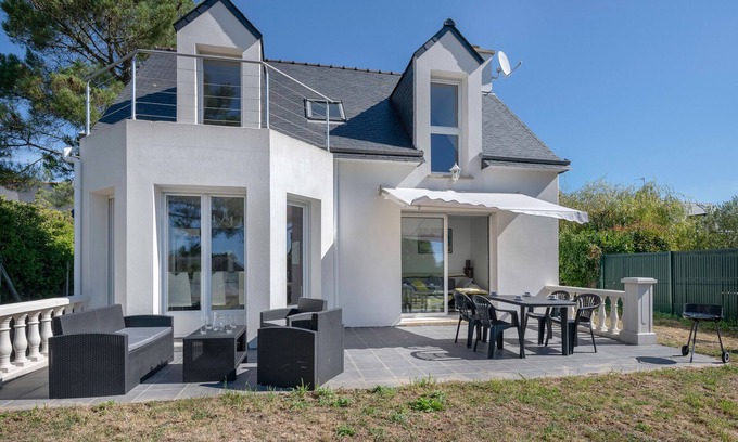 Sarzeau Chalet De Esquí | Haus 6 Personen mit privatem Strandzugang