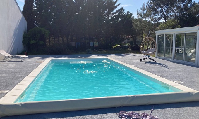 La Faute-sur-Mer Casa | House 8 persons with swimming pool in La Faute sur Mer near beach and town center