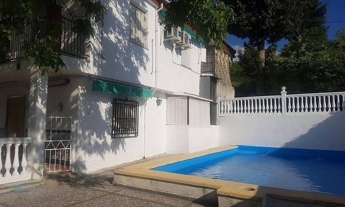 Viznar Cabaña | Casa Ilusión de David en Parque Natural en Viznar con Piscina y Barbacoa