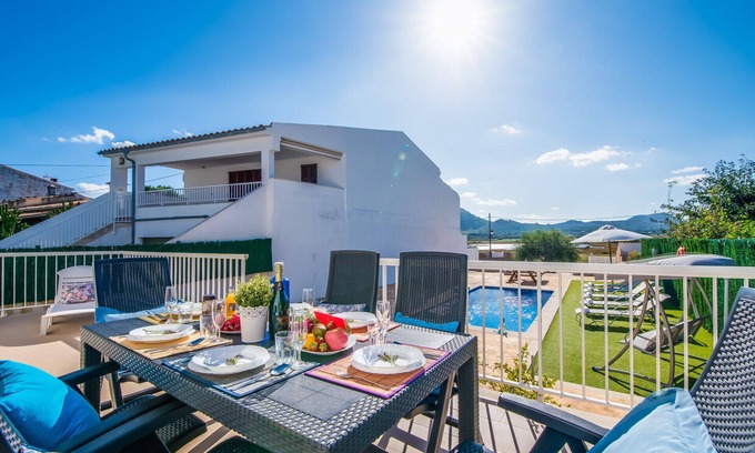 Alcudia Chalet De Esquí | Casa en Alcudia Can Micalo cerca del Mar