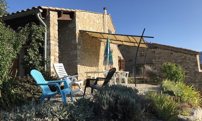 Sainte-Jalle Casa | Casa en Drôme provenzal con magnífica vista sobre el valle de Ennuyé