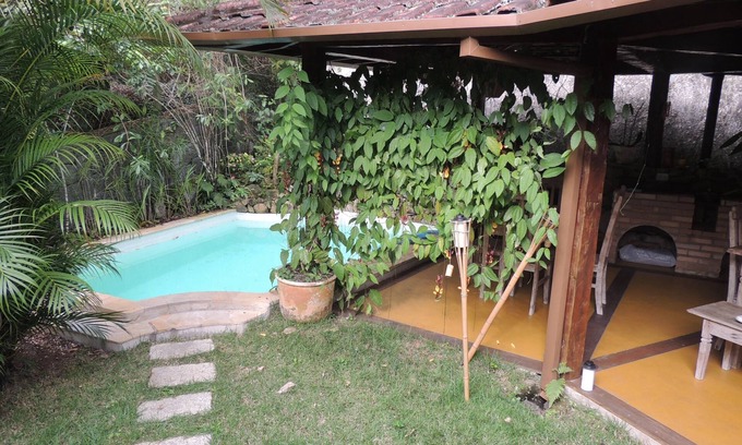 Saco da Capela Casa | Casa Panorámica en Ilhabela, cerca de la playa y de la Villa