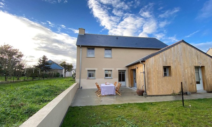 Saint-Suliac Casa | Casa en St. Suliac junto al río Rance