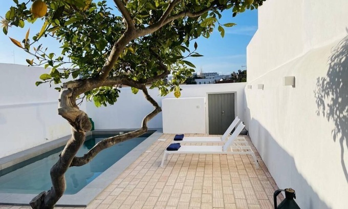 Tavira Chalet De Esquí | Casa en Tavira, céntrica y moderna, c/ piscina!
