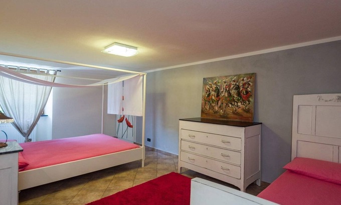 Pian dei Manzi Apartamento | La casa Rosa "Bruno"