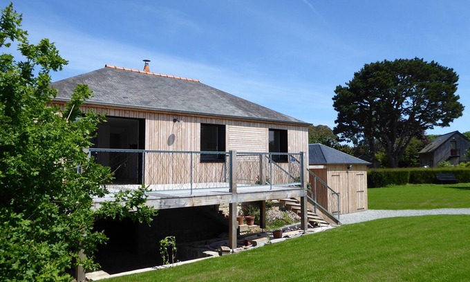 Saint-Briac-sur-Mer Casa | Casa gran jardín cerca del mar y el campo Saint Briac sur Mer