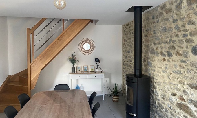 Heugueville-sur-Sienne Casa | House " Le reflet de la Baie" 5 persons