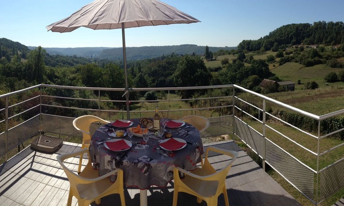 Beauregard-de-Terrasson Casa | House near Montignac, nice view of the valley
