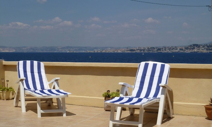 Montredon Villa | Casa en el puerto vista panorámica sobre la bahía de Marsella