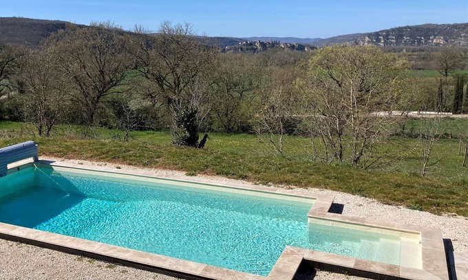 Calvignac Cabaña | House Saint-Martin - 4 persons - Vallée du Lot