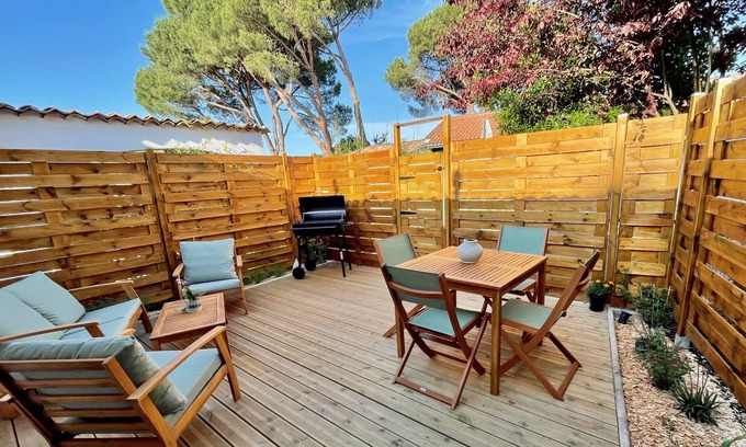 Cazaux Casa | House & terrace 5 minutes from Lake Cazaux-Bassin d'Arcachon