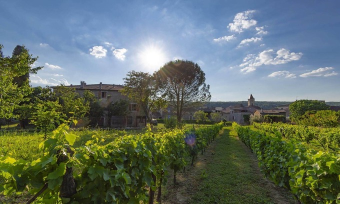 Saint-Maurice-dʼArdeche Casa | House with private terrace in mas ardéchois