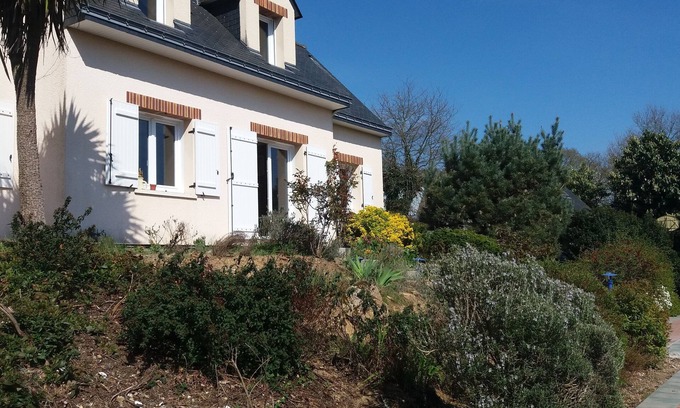 Saint-Vincent-sur-Oust Casa | Casa con piscina cerca de Rochefort en Terre y Gacilly