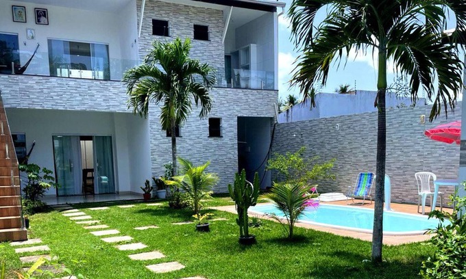 Aruanda Cabaña | House with 5 bedrooms, swimming pool, close to Orla Pôr do Sol in Mosqueiro - Aracaju