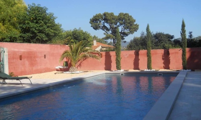 La Cadiere-d'Azur Casa | Casa con jardín, terraza y piscina privada
