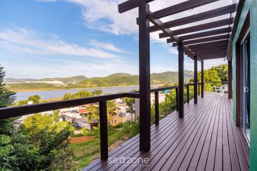 Garopaba Casa | Casa con Vista a la Laguna y Barbacoa CTM0000
