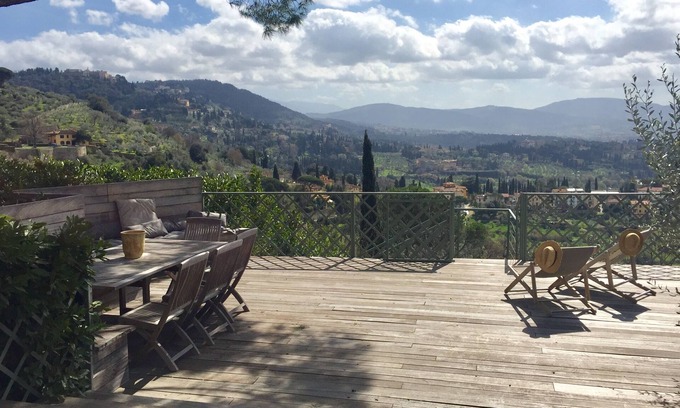 Florence Casa | Casa con piscina y magníficas vistas a 15 'del centro de la ciudad