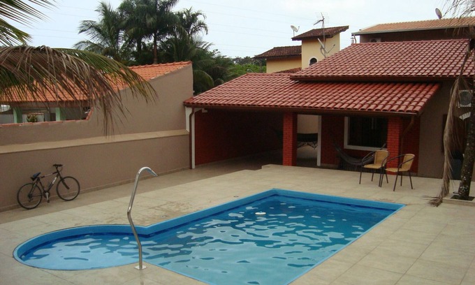 Mococa Casa | Casa con piscina, barbacoa, aire acondicionado.