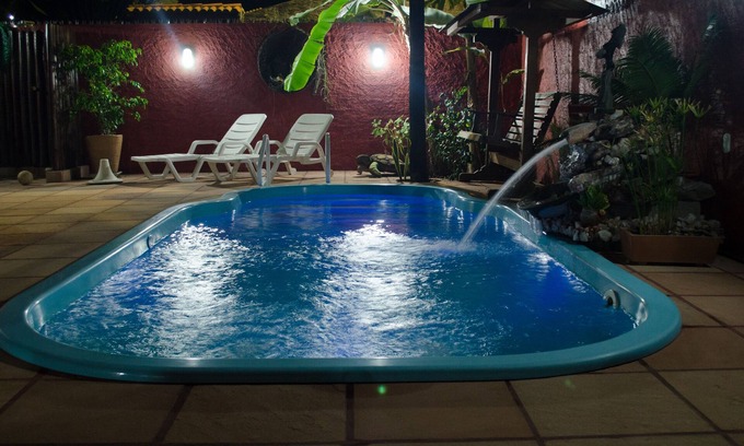 Armacao do Tairu Casa | Casa con piscina, tv cable, internet y aire acondicionado en la isla de itaparica, Ba