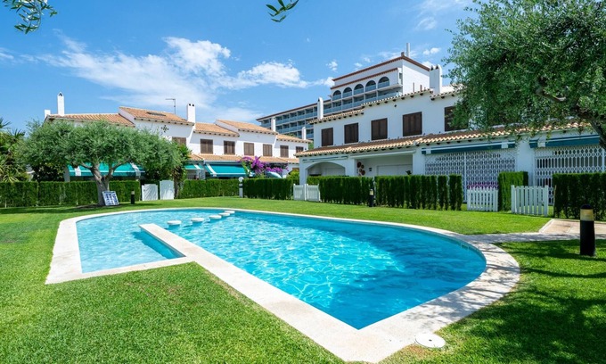 Sant Salvador Villa | Casa con piscina y terraza a 250m playa
