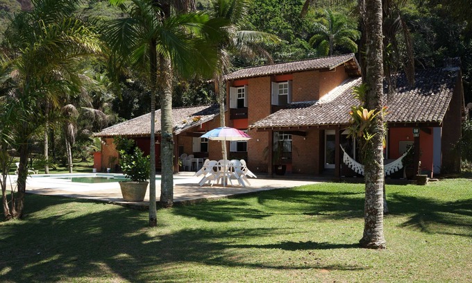 Pontal Casa | Casa con playa privada, cocoteros, piscina, sauna ...
