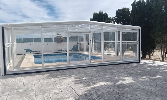 Alicante Casa | Casa con piscina privada, climatizada y barbacoa 15 km de Alicante,Elche y playa