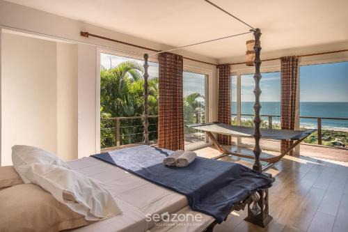 Centro Casa | Casa con vista al mar en Garopaba PSV000