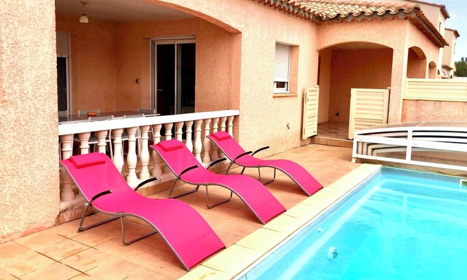 Latour-Bas-Elne Casa | House with swimming pool Latour bas Elne sleeps 8