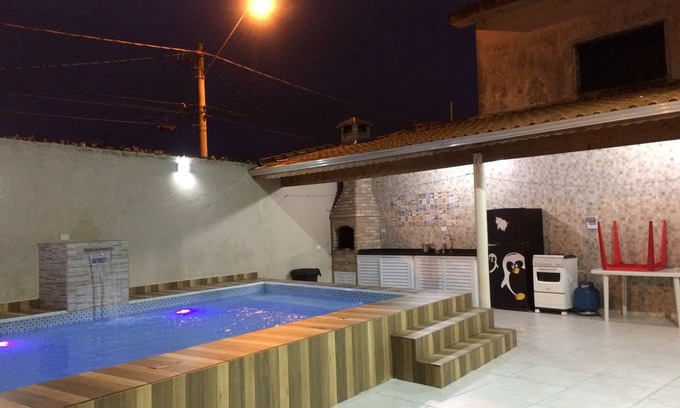 Guilhermina Casa | CASA CON PISCINA EN LA PLAYA guilhermina